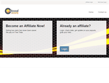 Tablet Screenshot of colossalpayouts.com